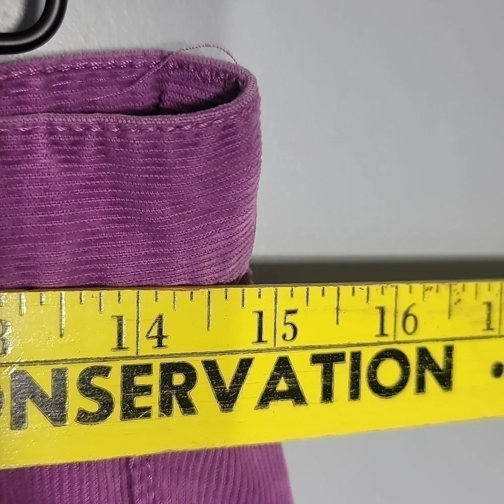 J. CREW Matchstick Lavender Pastel Goth Aesthetic Corduroy Straight Leg Pants